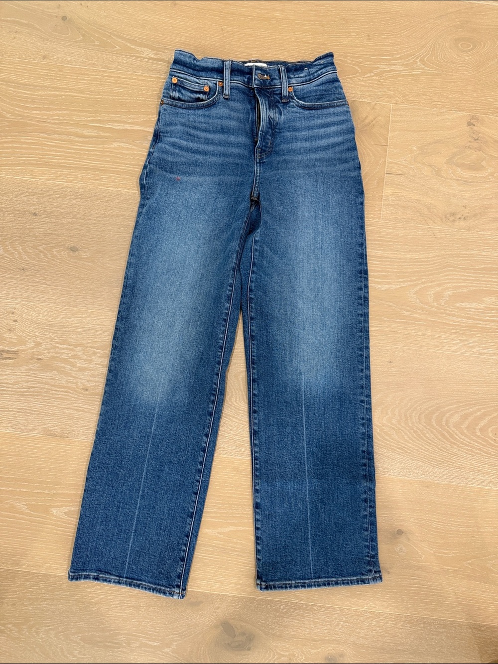 Madewell The Perfect Vintage Jean Wide Leg Jeans Like New